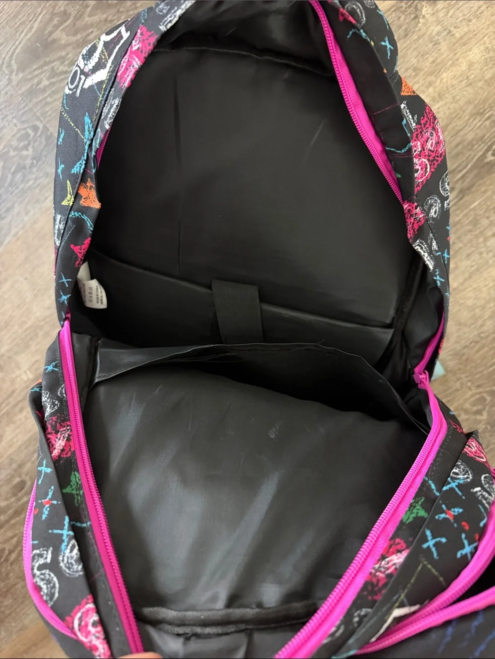 Baseball 101 Black Multicolor Backpack
